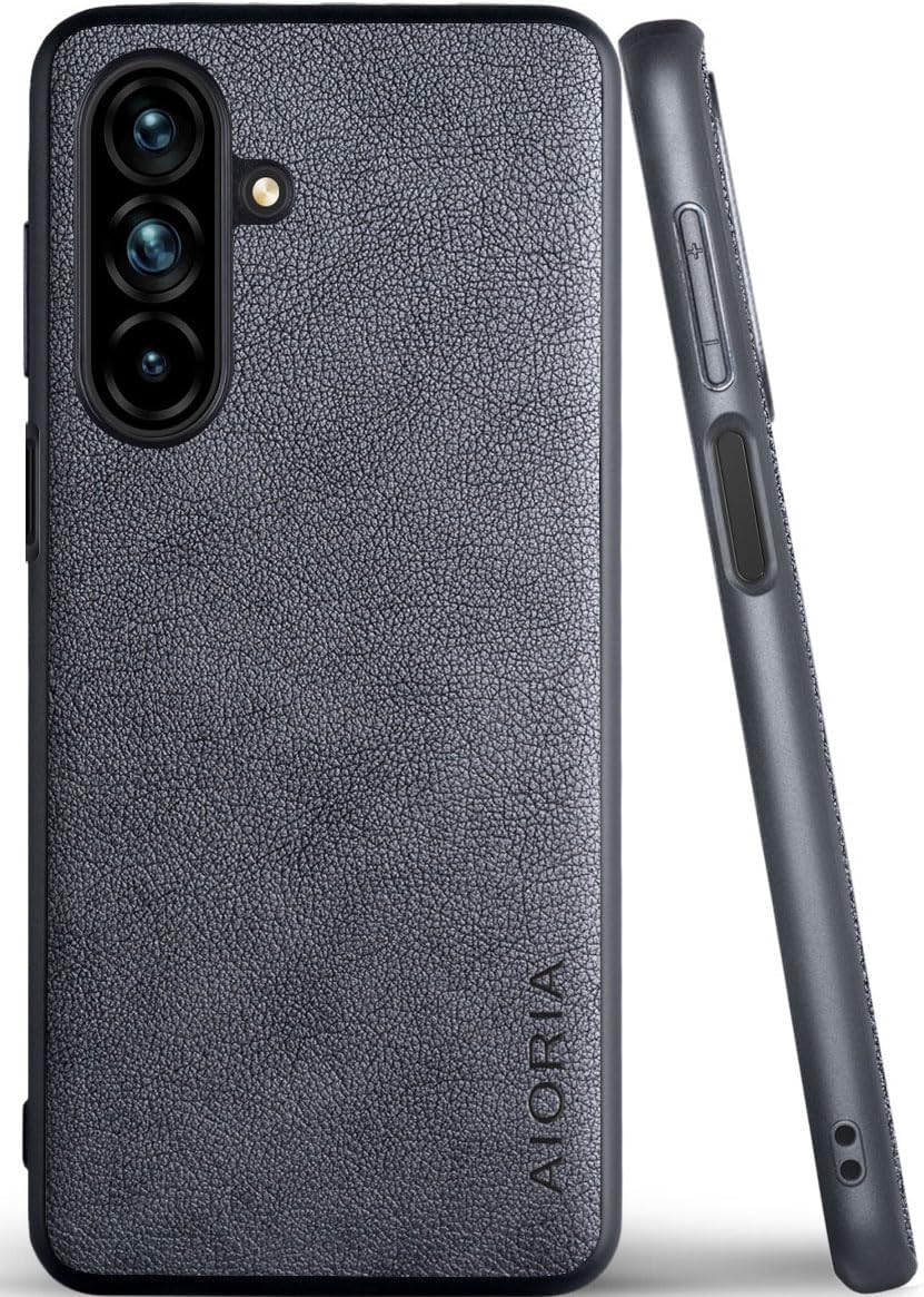 for Samsung Galaxy A Series Case A17 A56 A36 A26 A16 A55 A35 A25 A15 Premium Leather Cover Retro Design Full Protective Phone Case for Samsung Galaxy A26 5G (Red, A26)