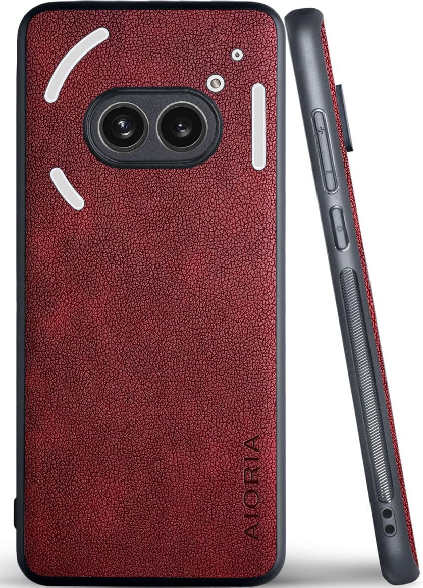for Nothing Phone Case Premium Leather Cover Retro Design Full Protective Case for Nothing Phone 3 3a pro 2a plus 2 1 cmf phone 2 pro 5G