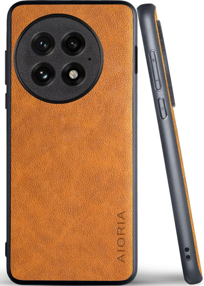 for Oneplus Case Premium PU Leather Cover Retro Design Full Protective Phone Case for Oneplus 15 15R 13 13R 12 12R 5G