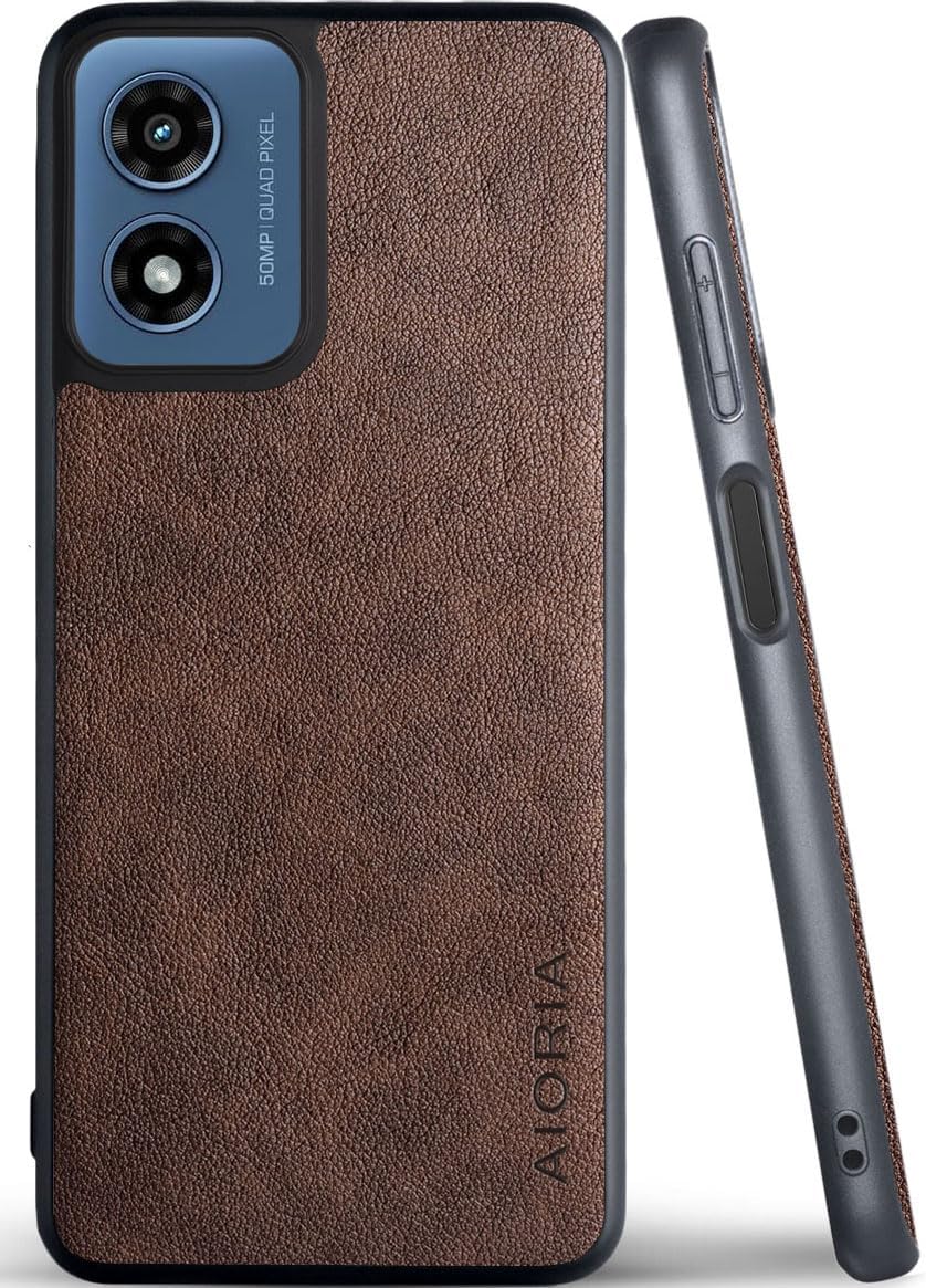 for Motorola Moto G Series Case Premium Leather Cover Retro Design Full Protective Phone Case for Motorola Moto G Stylus Power Play 2025 2026 2024 5G