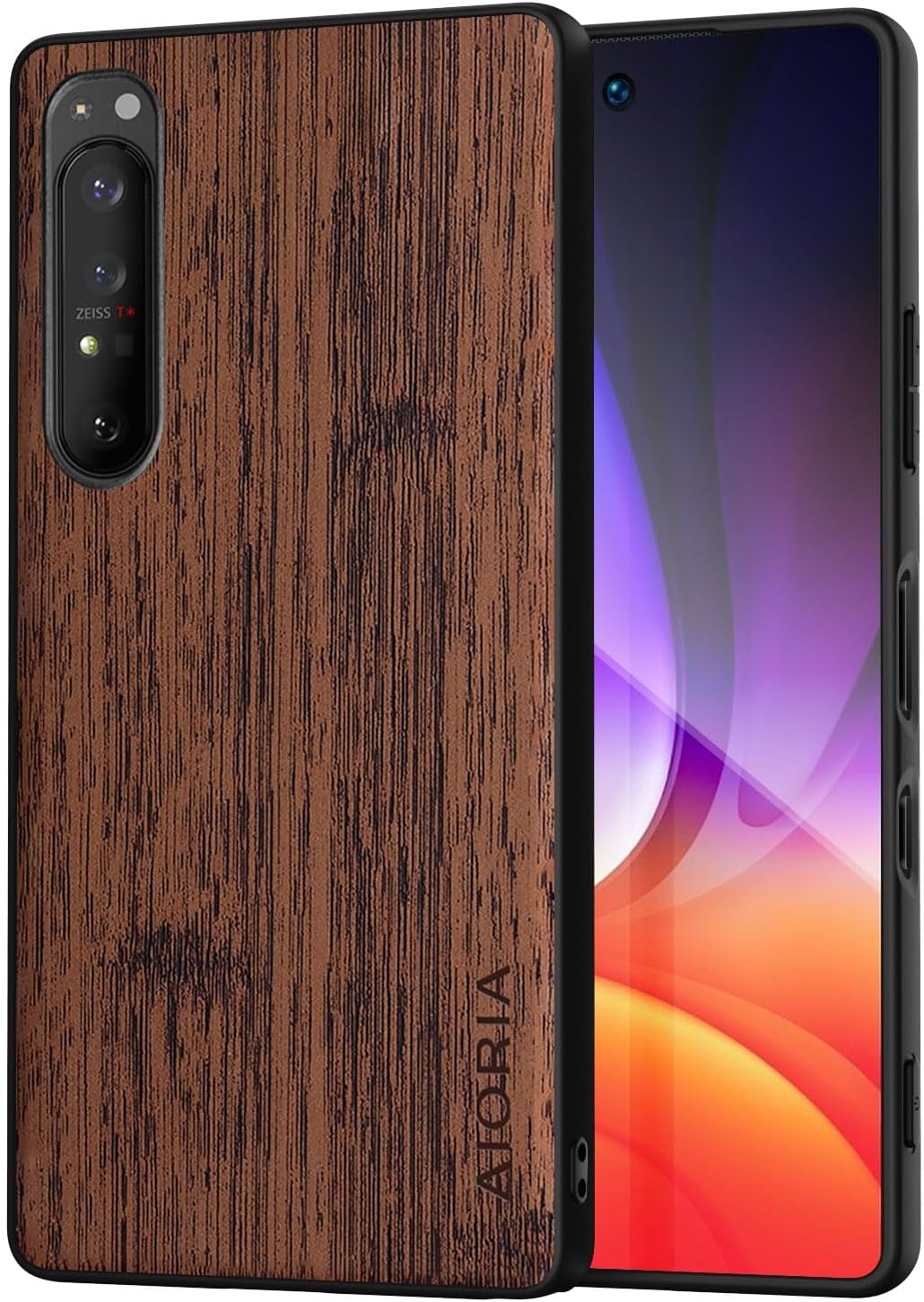 Case for Sony Xperia 1 VII III Imitation Bamboo Pattern PU Leather Design Phone Case Protective Cover