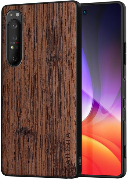 Case for Sony Xperia 1 VII III Imitation Bamboo Pattern PU Leather Design Phone Case Protective Cover