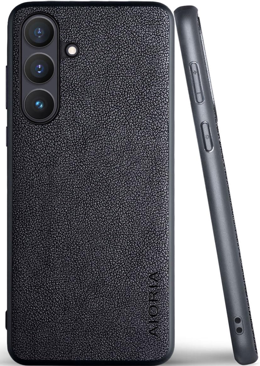 for Samsung Galaxy S Series Case Premium Leather Cover Retro Design Full Protective Phone Case for Samsung Galaxy S25 Ultra Edge FE Plus S24 FE5G