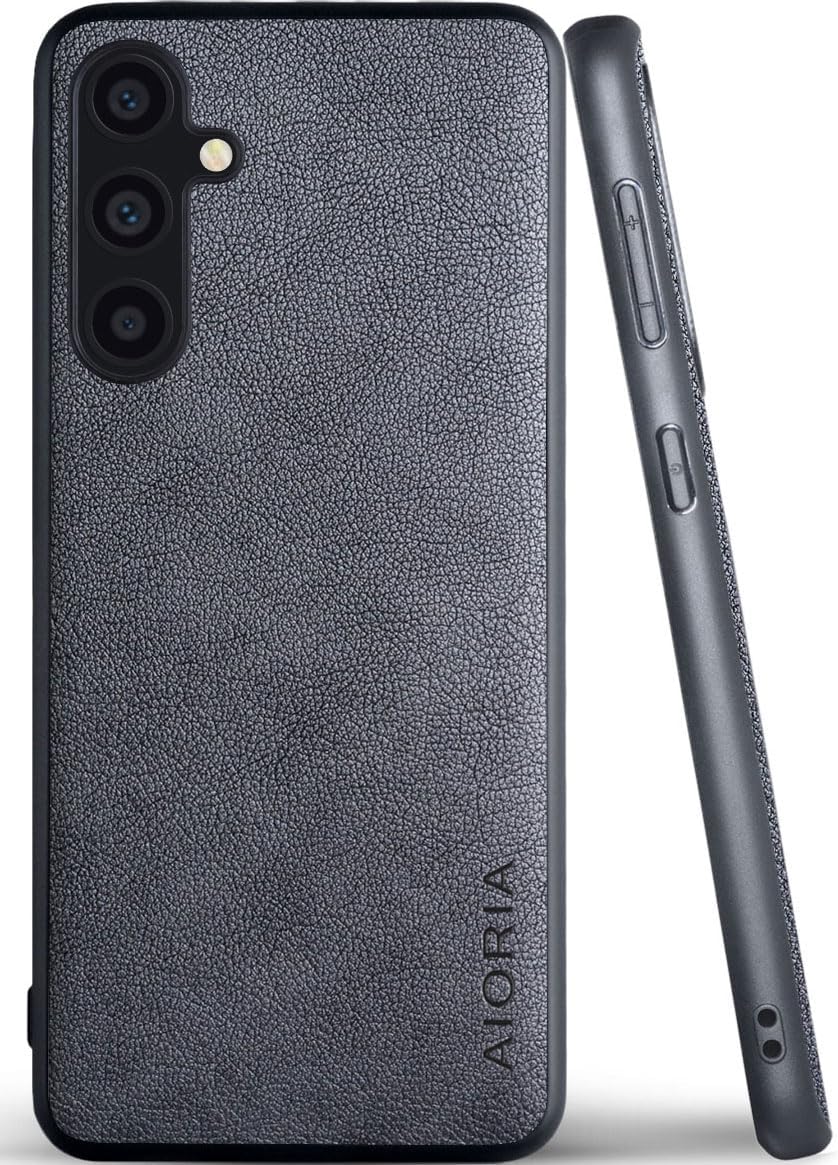 for Samsung Galaxy A Series Case A17 A56 A36 A26 A16 A55 A35 A25 A15 Premium Leather Cover Retro Design Full Protective Phone Case for Samsung Galaxy A26 5G (Red, A26)