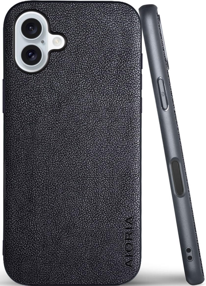 for iPhone Case Premium PU Leather Cover Retro Design Full Protective Phone Case for iPhone 17 16 Pro Max Plus 16e 5G