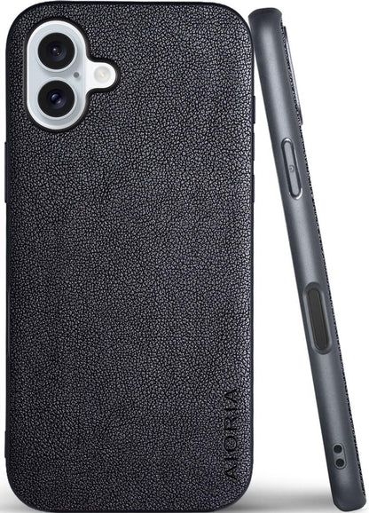for iPhone Case Premium PU Leather Cover Retro Design Full Protective Phone Case for iPhone 17 16 Pro Max Plus 16e 5G