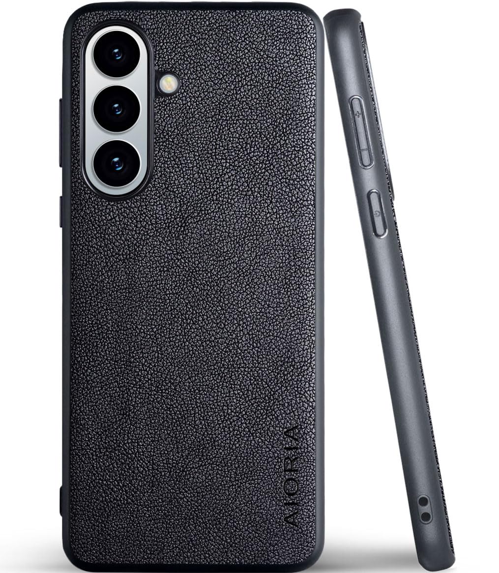 for Samsung Galaxy S26 Series Case Premium Leather Cover Retro Design Full Protective Phone Case