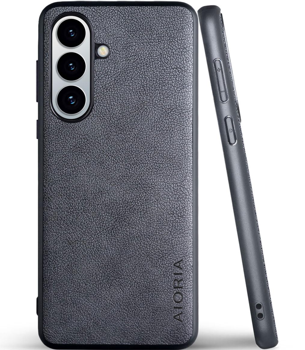 for Samsung Galaxy S26 Series Case Premium Leather Cover Retro Design Full Protective Phone Case