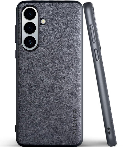 for Samsung Galaxy S26 Series Case Premium Leather Cover Retro Design Full Protective Phone Case
