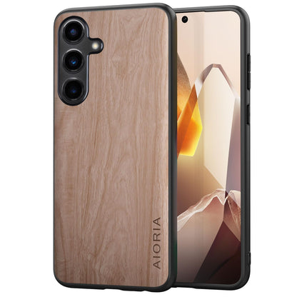 Case for Samsung Galaxy Z Fold 7 5G funda Bamboo Wood Pattern PU Leather Back Cover for Samsung Galaxy z fold7 zfold7 case (Blue, Galaxy Z Fold 7)