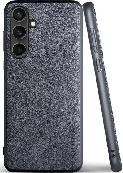for Samsung Galaxy S Series Case Premium Leather Cover Retro Design Full Protective Phone Case for Samsung Galaxy S25 Ultra Edge FE Plus S24 FE5G