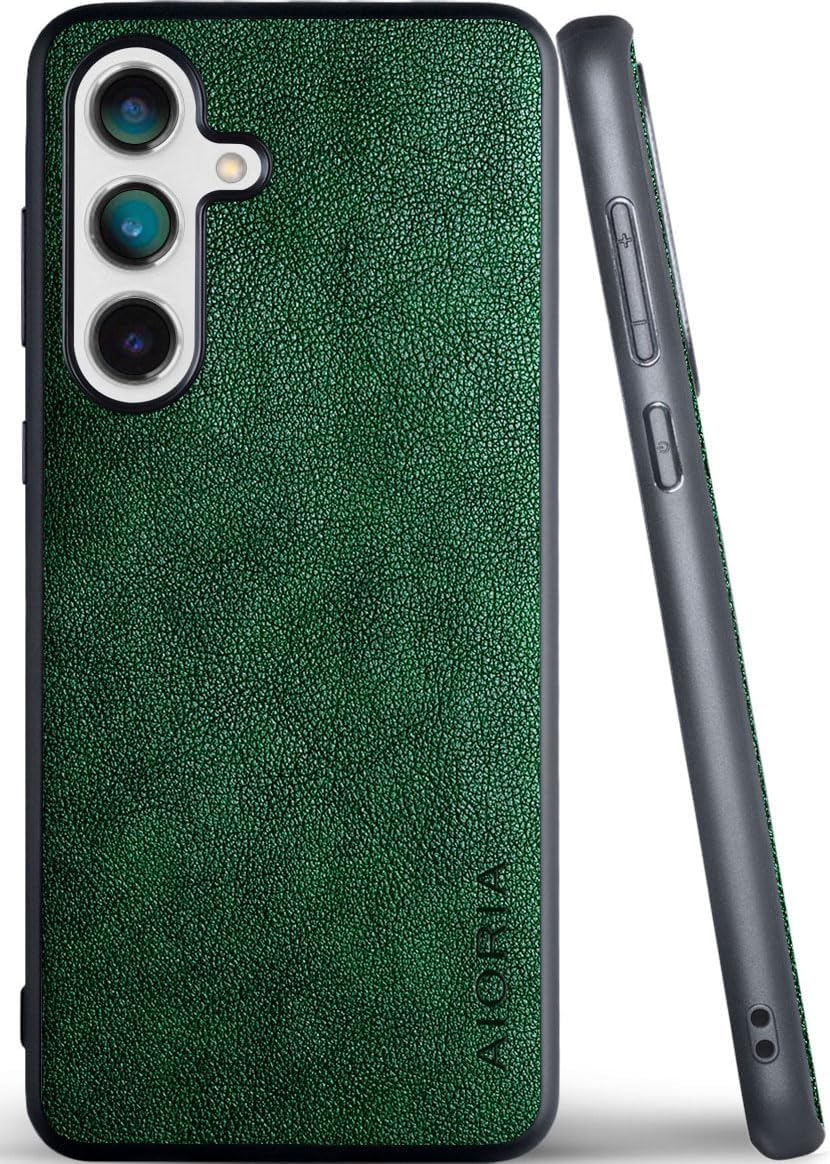 for Samsung Galaxy S Series Case Premium Leather Cover Retro Design Full Protective Phone Case for Samsung Galaxy S25 Ultra Edge FE Plus S24 FE5G