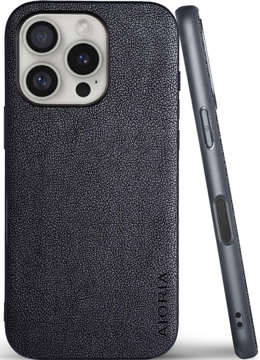 for iPhone Case Premium PU Leather Cover Retro Design Full Protective Phone Case for iPhone 17 16 Pro Max Plus 16e 5G