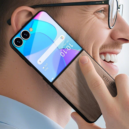 Case for Samsung Galaxy Z Flip 7 5G funda Bamboo Wood Pattern PU Leather Back Cover for Samsung Galaxy z flip7 zflip7 case (White, Galaxy Z Flip 7)