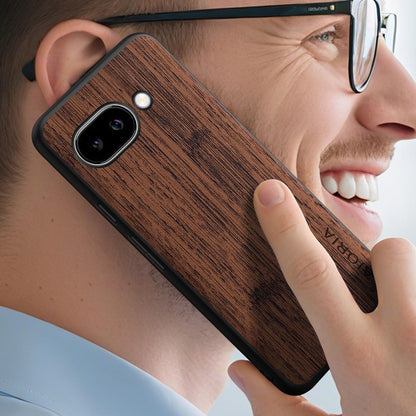 Case for Google Pixel 9 9A Imitation Bamboo Pattern PU Leather Design Phone Case Protective Cover