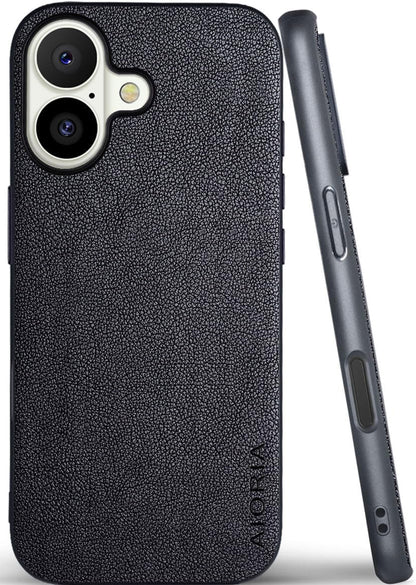 for iPhone Case Premium PU Leather Cover Retro Design Full Protective Phone Case for iPhone 17 16 Pro Max Plus 16e 5G