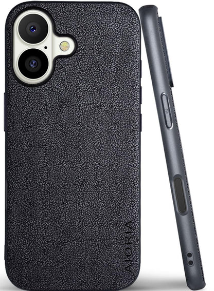 AIORIA for iPhone 18 Pro Max Case Premium Leather Cover Retro Design Full Protective Case (Red, for iPhone 18 Pro Max)