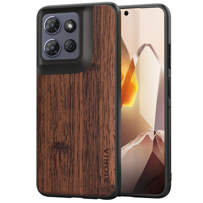 Case for Motorola Moto G Play Power Stylus 2025 Imitation Bamboo Pattern PU Leather Design Phone Case Protective Cover