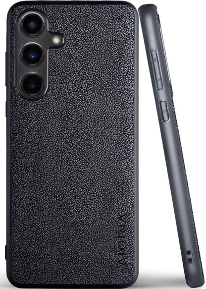 for Samsung Galaxy S Series Case Premium Leather Cover Retro Design Full Protective Phone Case for Samsung Galaxy S25 Ultra Edge FE Plus S24 FE5G