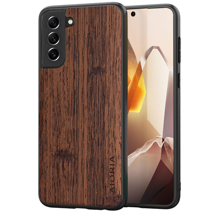 Case for Samsung Galaxy S24 FE 23 FE 21 FE Imitation Bamboo Pattern PU Leather Design Phone Case Protective Cover