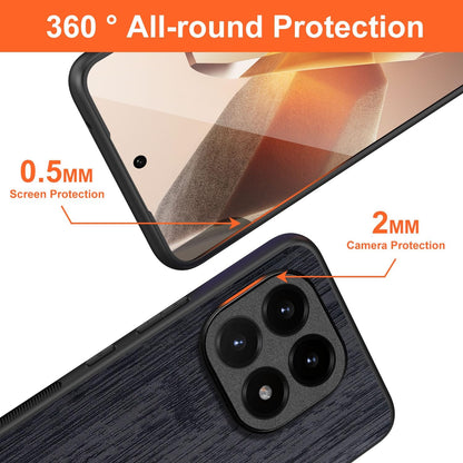 Case for Xiaomi 15T Pro Imitation Bamboo Pattern PU Leather Design Phone Case Protective Cover