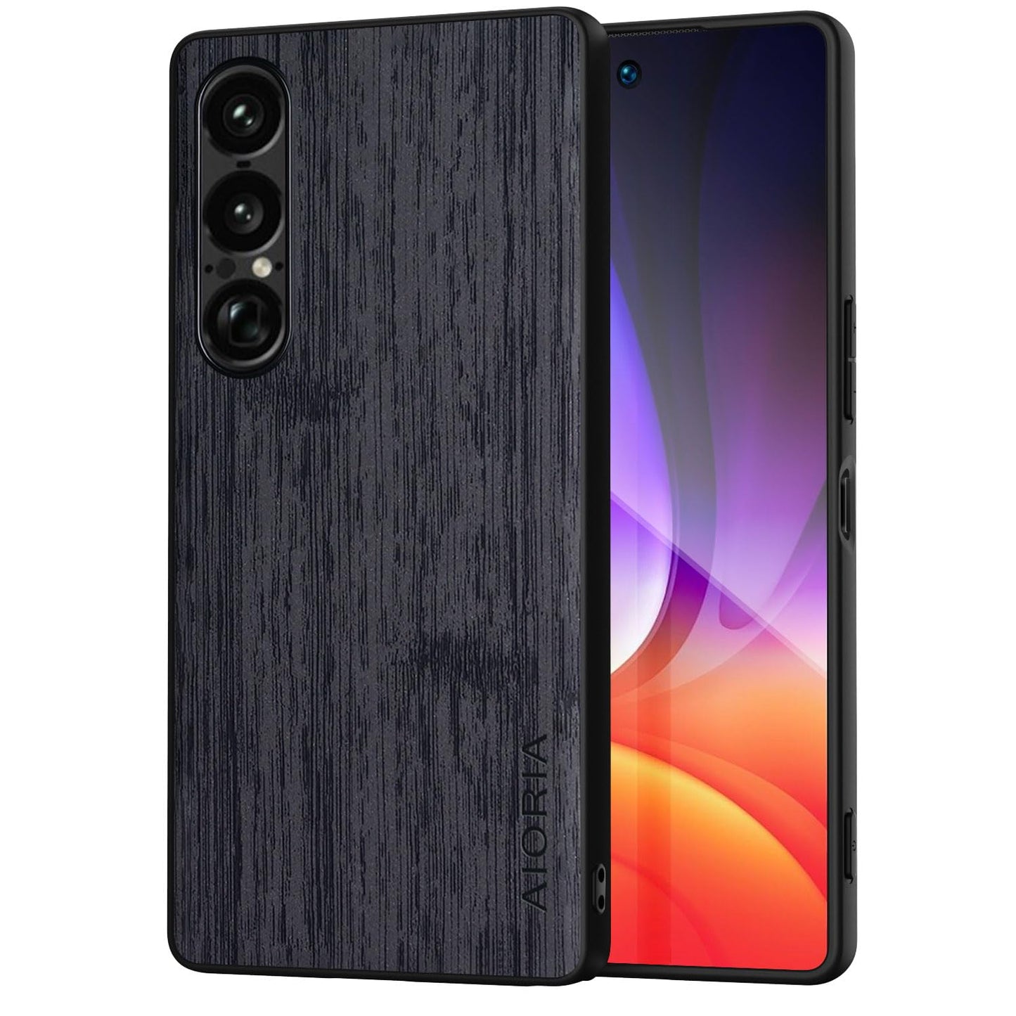 Case for Sony Xperia 1 VII III Imitation Bamboo Pattern PU Leather Design Phone Case Protective Cover