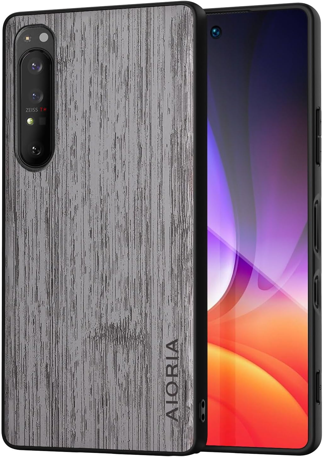 Case for Sony Xperia 1 VII III Imitation Bamboo Pattern PU Leather Design Phone Case Protective Cover