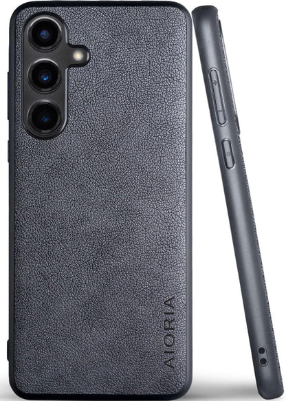for Samsung Galaxy S Series Case Premium Leather Cover Retro Design Full Protective Phone Case for Samsung Galaxy S25 Ultra Edge FE Plus S24 FE5G