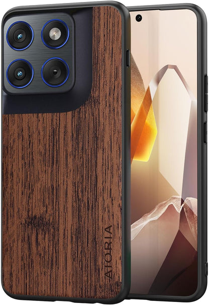 Case for Motorola Moto G Play Power Stylus 2025 Imitation Bamboo Pattern PU Leather Design Phone Case Protective Cover
