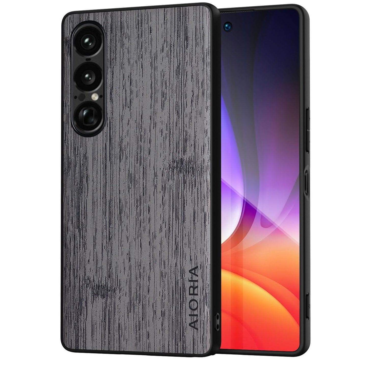 Case for Sony Xperia 1 VII III Imitation Bamboo Pattern PU Leather Design Phone Case Protective Cover
