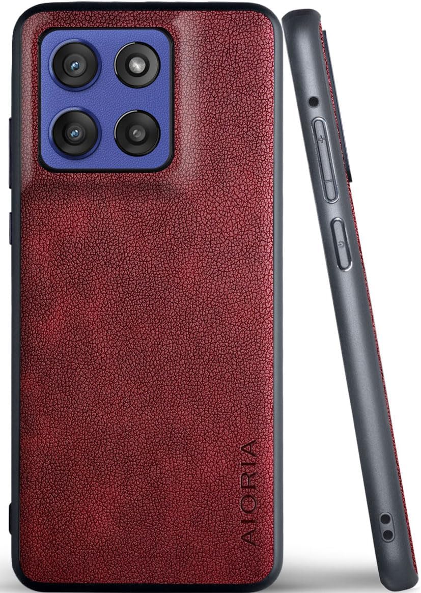 for Motorola Moto G Series Case Premium Leather Cover Retro Design Full Protective Phone Case for Motorola Moto G Stylus Power Play 2025 2026 2024 5G