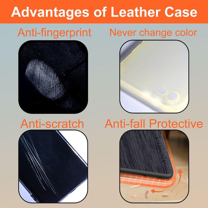 Case for Oneplus 12 12R Imitation Bamboo Pattern PU Leather Design Phone Case Protective Cover