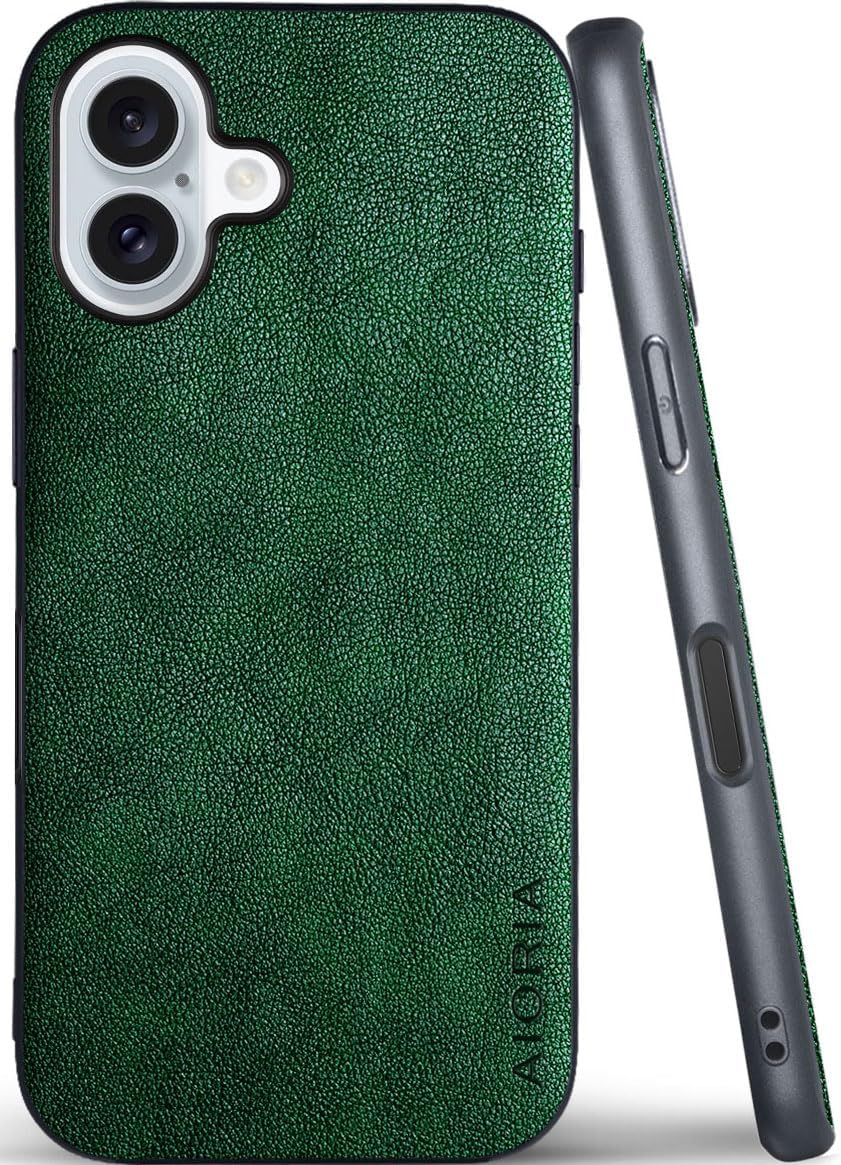 for iPhone Case Premium PU Leather Cover Retro Design Full Protective Phone Case for iPhone 17 16 Pro Max Plus 16e 5G
