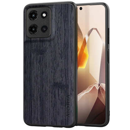 Case for Motorola Moto G Play Power Stylus 2025 Imitation Bamboo Pattern PU Leather Design Phone Case Protective Cover
