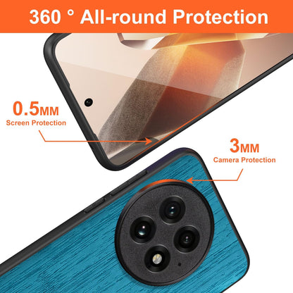 Case for Oneplus 13 13R Imitation Bamboo Pattern PU Leather Design Phone Case Protective Cover