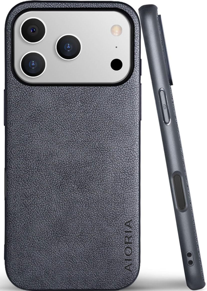 for iPhone Case Premium PU Leather Cover Retro Design Full Protective Phone Case for iPhone 17 16 Pro Max Plus 16e 5G