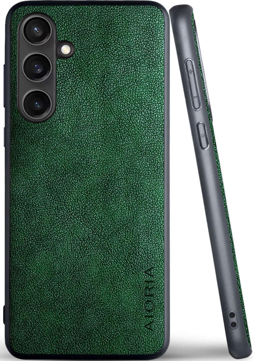 for Samsung Galaxy S Series Case Premium Leather Cover Retro Design Full Protective Phone Case for Samsung Galaxy S25 Ultra Edge FE Plus S24 FE5G