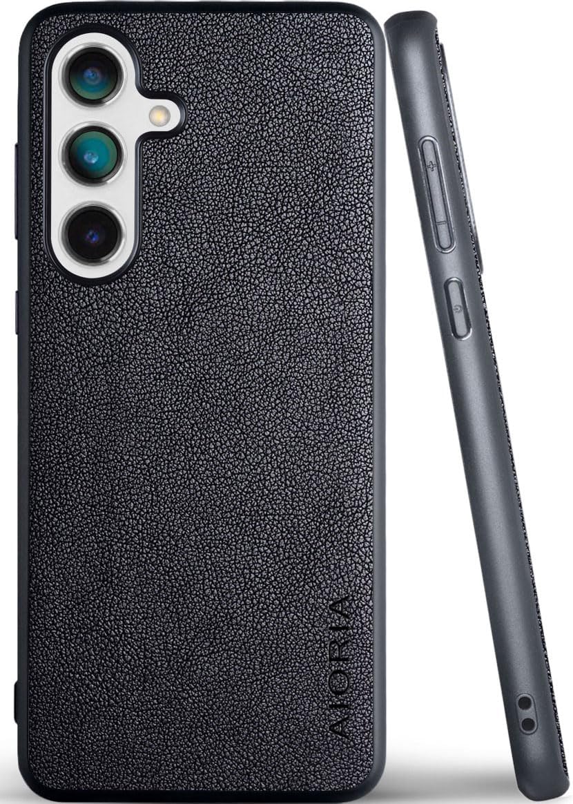 for Samsung Galaxy S Series Case Premium Leather Cover Retro Design Full Protective Phone Case for Samsung Galaxy S25 Ultra Edge FE Plus S24 FE5G