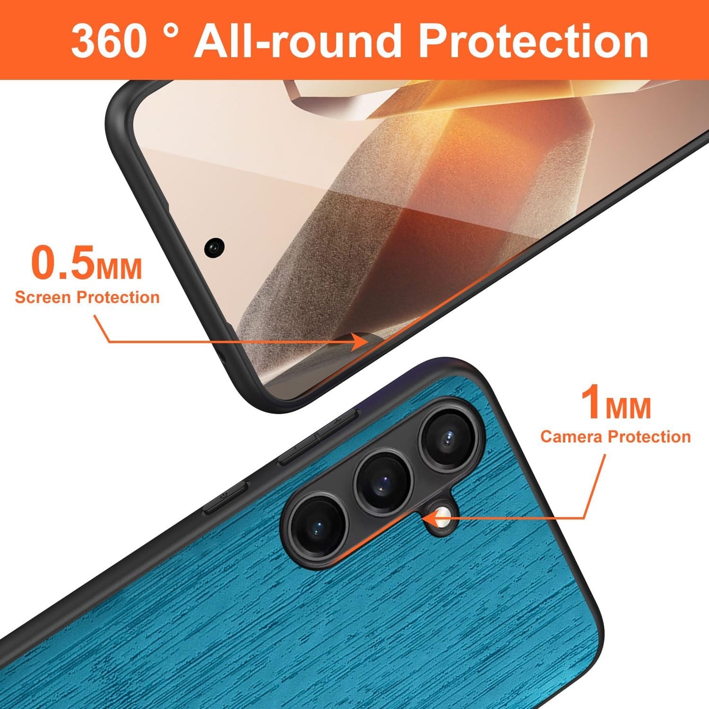 Case for Samsung Galaxy S24 FE 23 FE 21 FE Imitation Bamboo Pattern PU Leather Design Phone Case Protective Cover