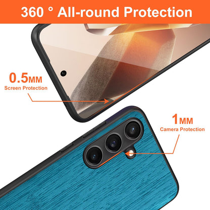 Case for Samsung Galaxy S24 FE 23 FE 21 FE Imitation Bamboo Pattern PU Leather Design Phone Case Protective Cover