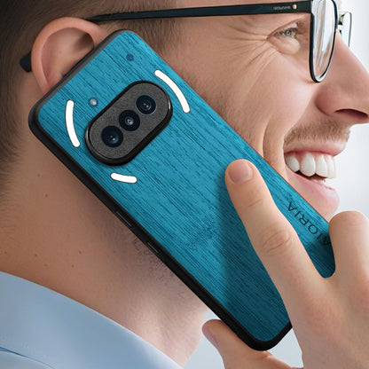 Case for Nothing Phone 3 3a Pro Imitation Bamboo Pattern PU Leather Design Fashion Phone Case Cover