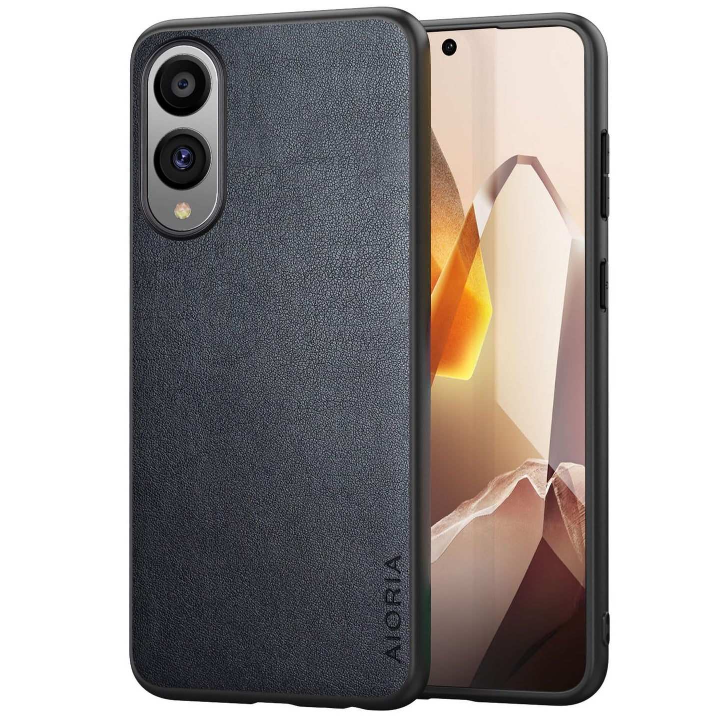for Samsung Galaxy S25 Plus Case Simple Classic Design Durable Premium PU Leather Phone Case (Brown, for Samsung Galaxy S25 Plus)
