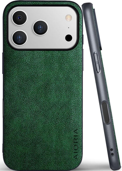 for iPhone Case Premium PU Leather Cover Retro Design Full Protective Phone Case for iPhone 17 16 Pro Max Plus 16e 5G