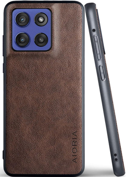 for Motorola Moto G Series Case Premium Leather Cover Retro Design Full Protective Phone Case for Motorola Moto G Stylus Power Play 2025 2026 2024 5G