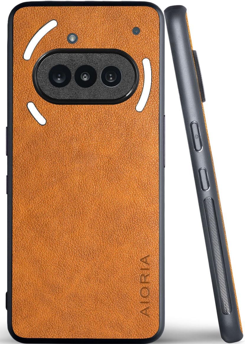 for Nothing Phone Case Premium Leather Cover Retro Design Full Protective Case for Nothing Phone 3 3a pro 2a plus 2 1 cmf phone 2 pro 5G