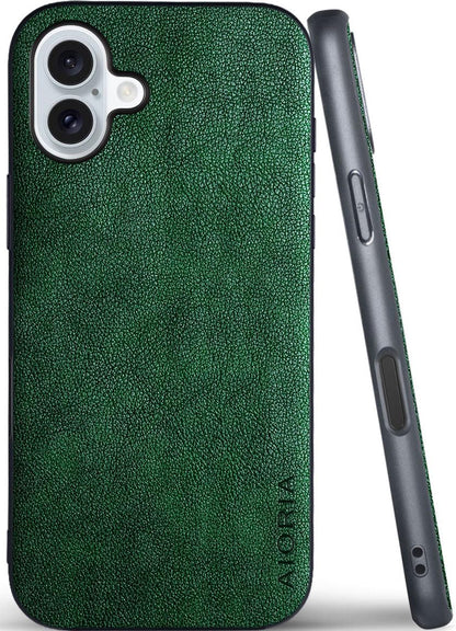for iPhone Case Premium PU Leather Cover Retro Design Full Protective Phone Case for iPhone 17 16 Pro Max Plus 16e 5G
