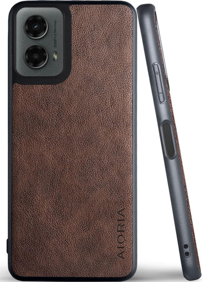 for Motorola Moto G Series Case Premium Leather Cover Retro Design Full Protective Phone Case for Motorola Moto G Stylus Power Play 2025 2026 2024 5G