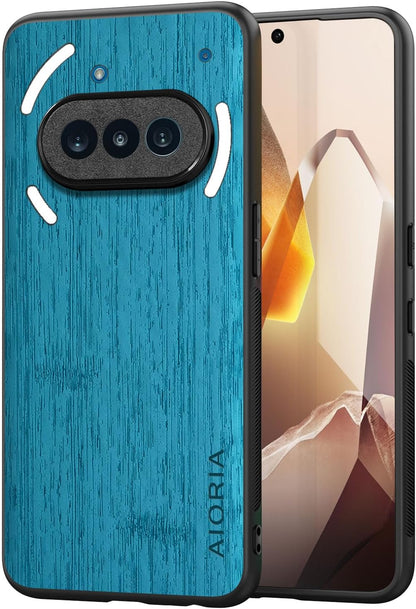 Case for Nothing Phone 3 3a Pro Imitation Bamboo Pattern PU Leather Design Fashion Phone Case Cover