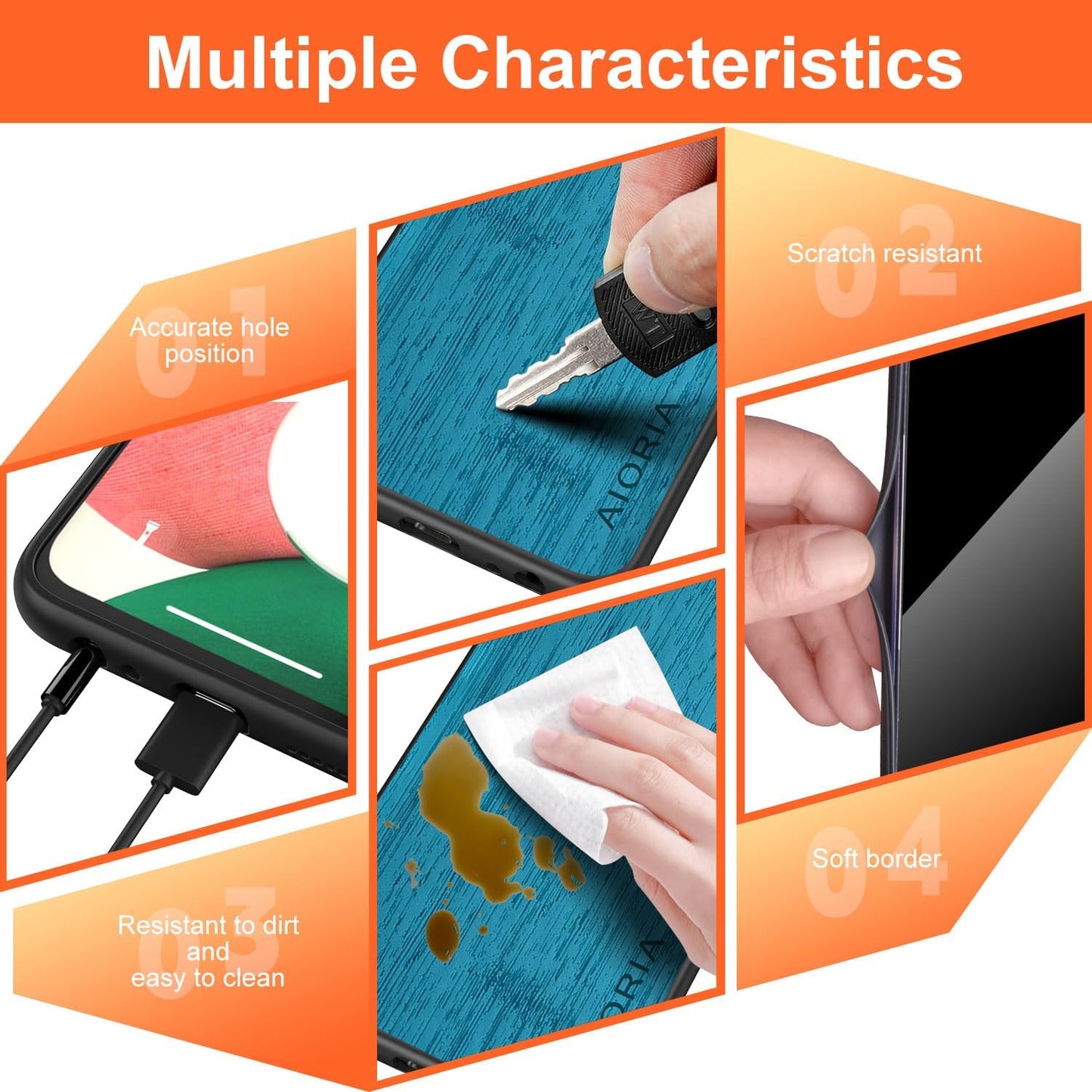 Case for Samsung Galaxy S24 FE 23 FE 21 FE Imitation Bamboo Pattern PU Leather Design Phone Case Protective Cover