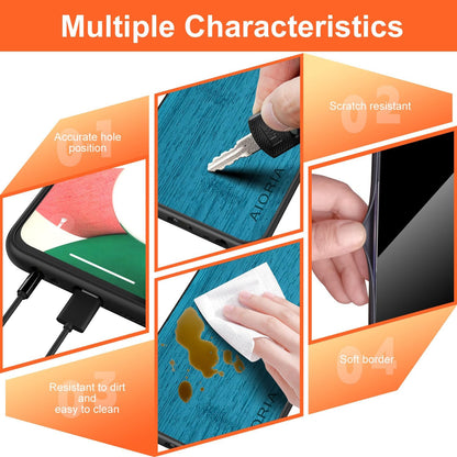 Case for Samsung Galaxy S24 FE 23 FE 21 FE Imitation Bamboo Pattern PU Leather Design Phone Case Protective Cover